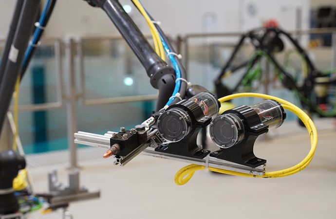 Autonomes Unterwasserschweißen – Projektverbund präsentiert KI-gestützten Schweißroboter für die maritime Instandhaltung