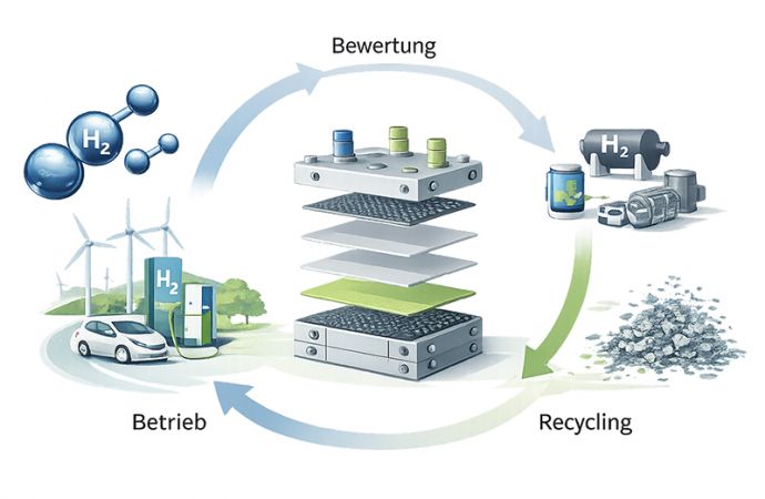 Grüner Wasserstoff im Kreislauf gedacht